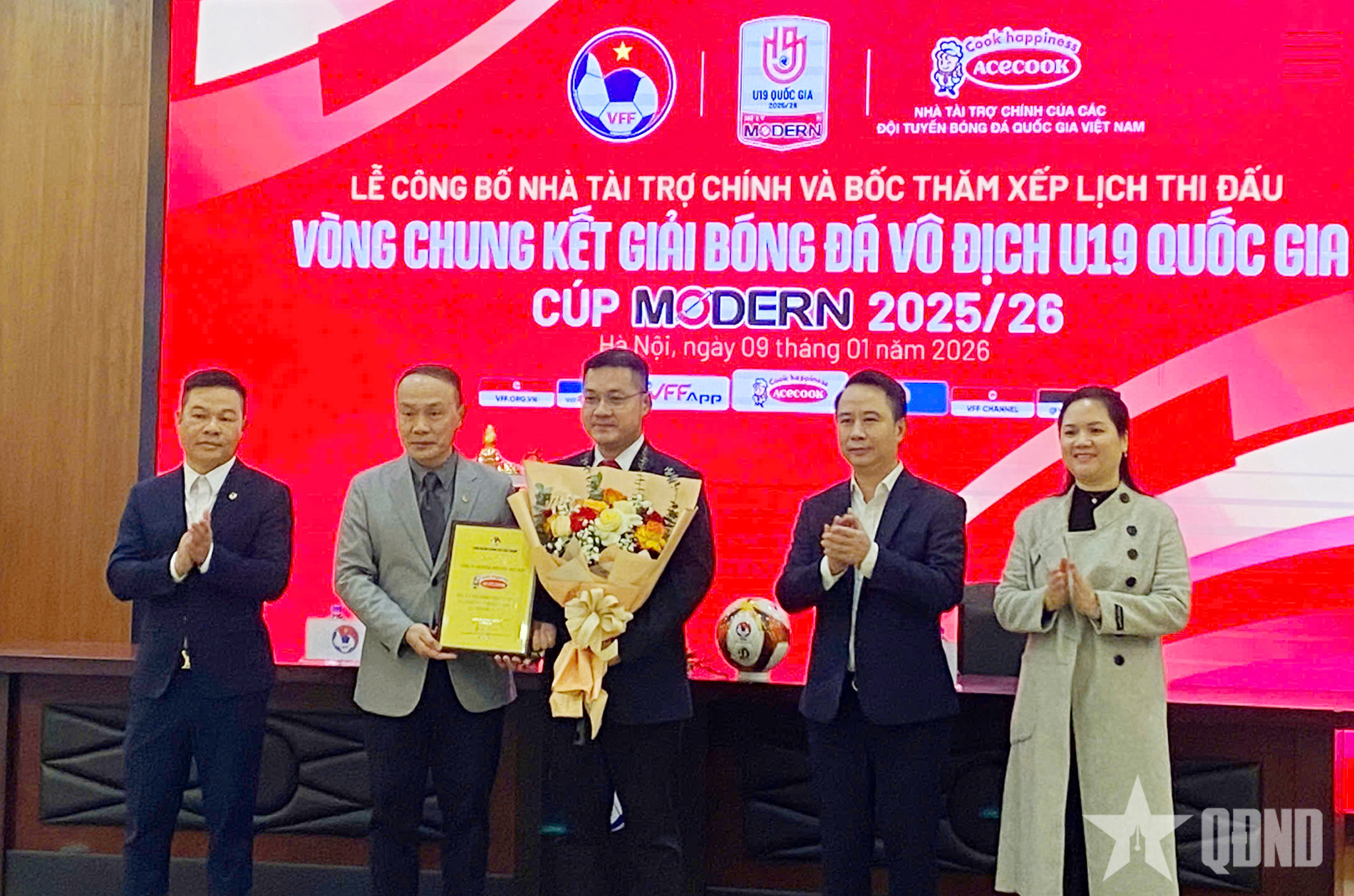 VFF công bố nhà tài trợ Giải bóng đá U19 quốc gia 2025-2026

